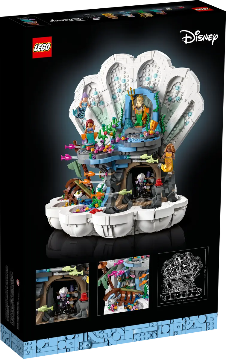 The Little Mermaid Royal Clamshell