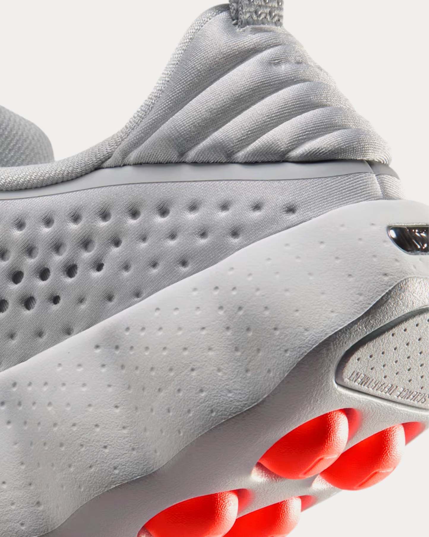 Mind 002 Light Smoke Grey / Photon Dust / Hyper Crimson / Chrome Pregame Shoes