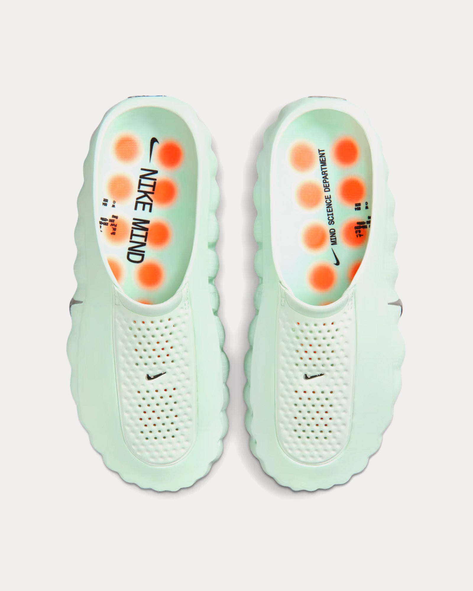 Mind 001 Barely Green / Hyper Crimson / Black / Chrome Mules