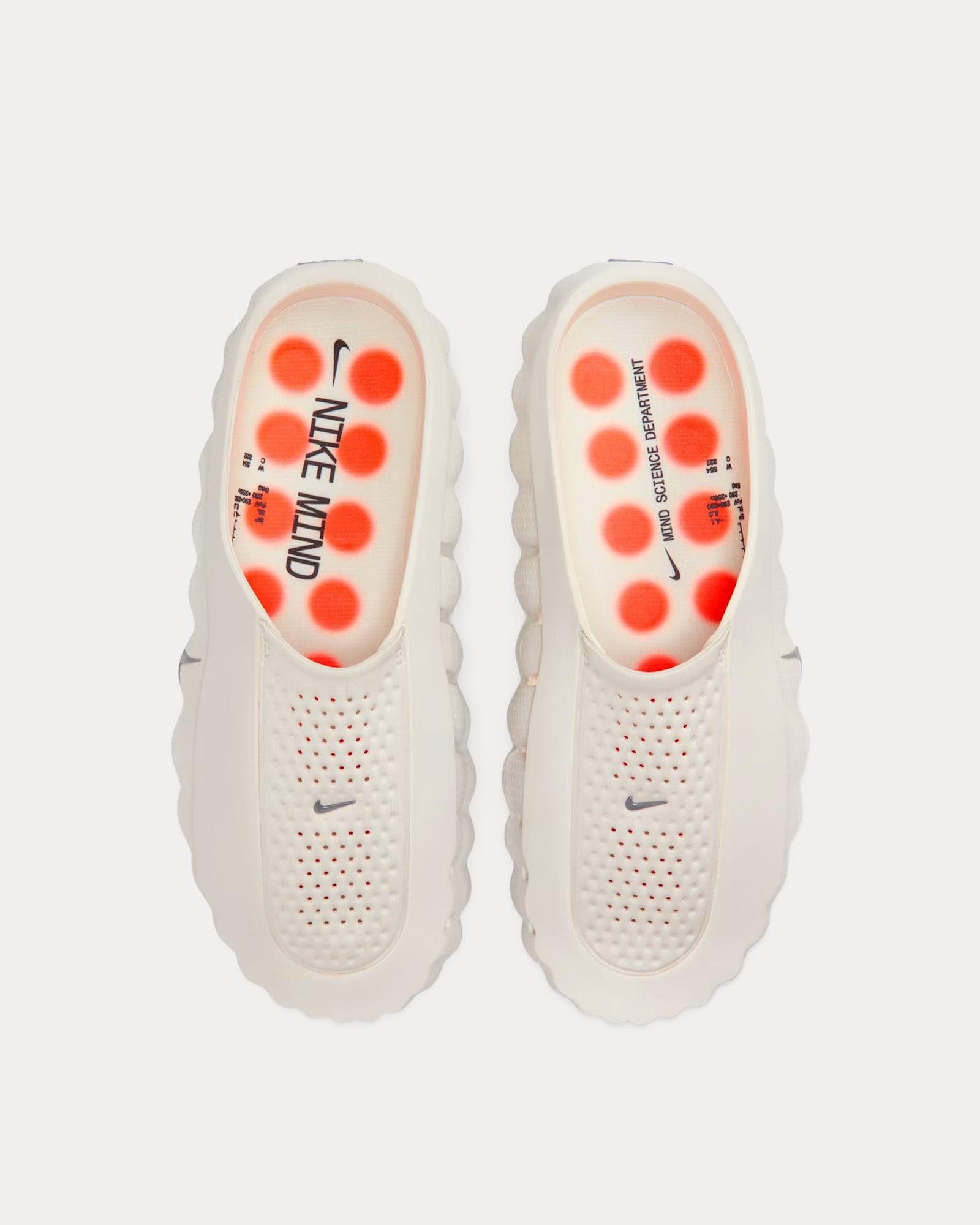 Mind 001 Light Bone / Hyper Crimson Mules