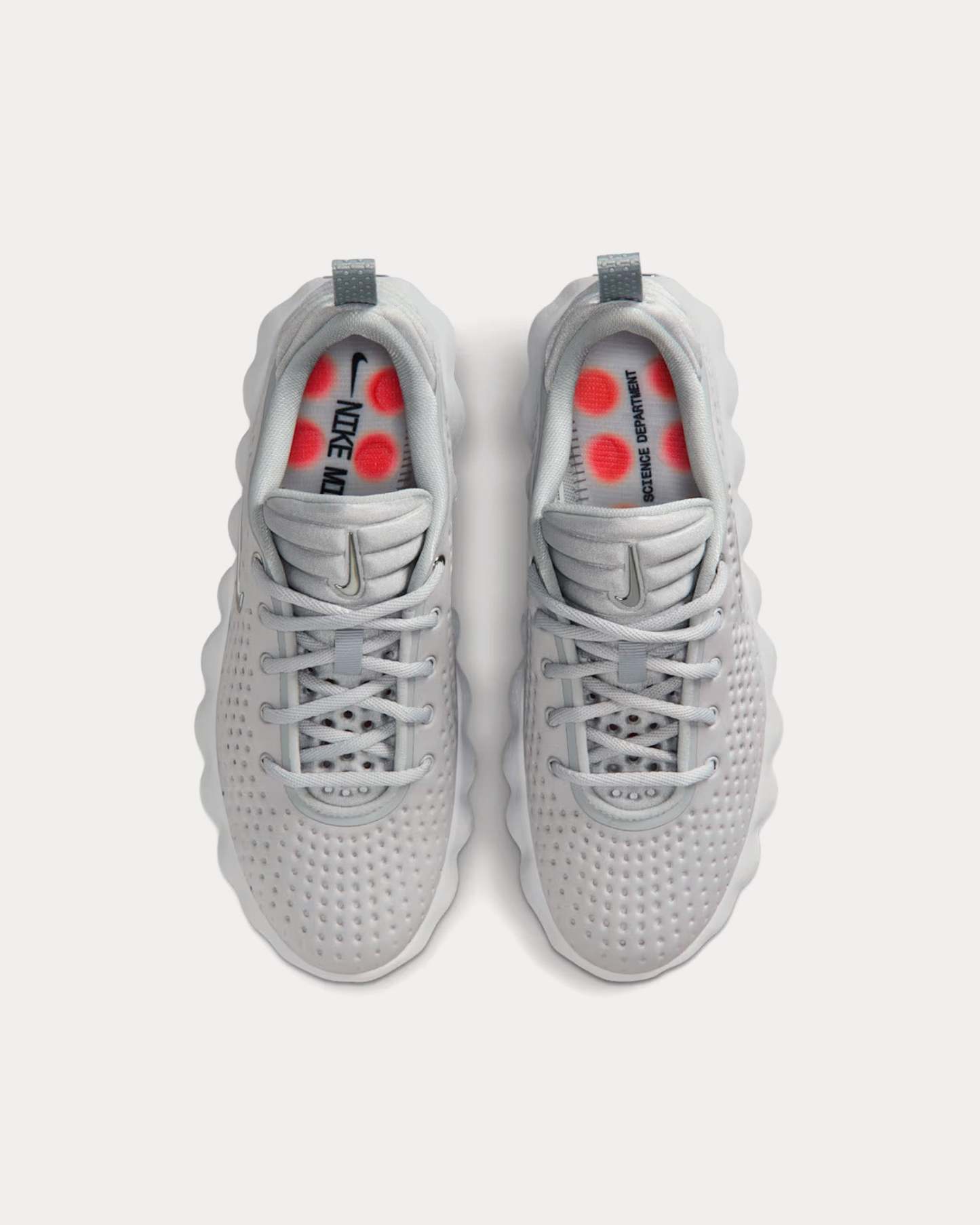 Mind 002 Light Smoke Grey / Photon Dust / Hyper Crimson / Chrome Pregame Shoes