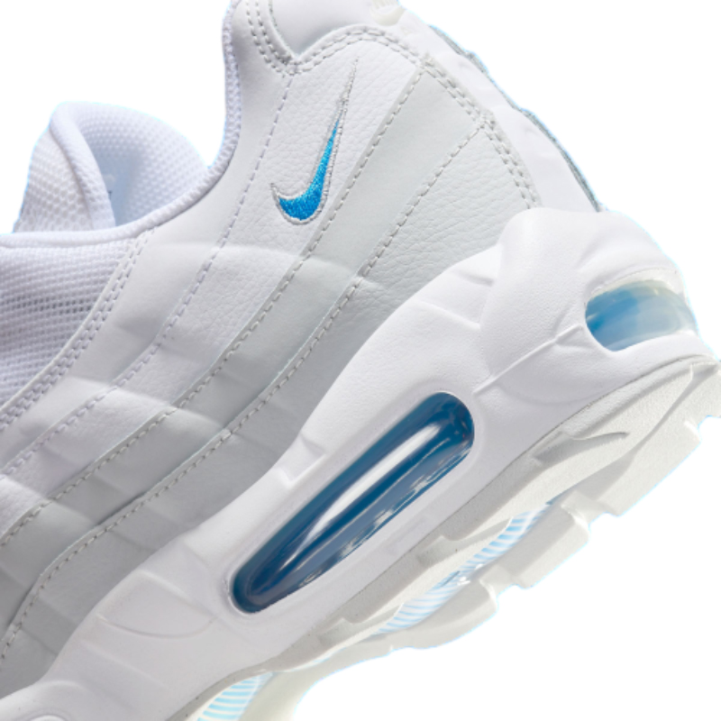 (GS) NthtikeAir Max 95 "Light Grey Photo Blue"