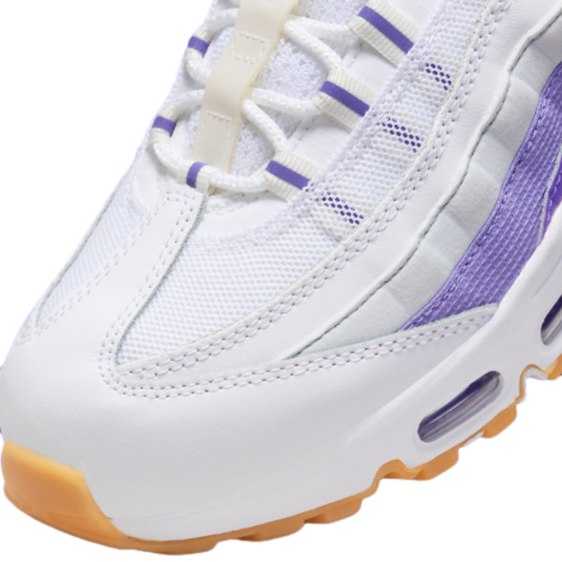 Nthtike Air Max 95 "White Purple Gum"