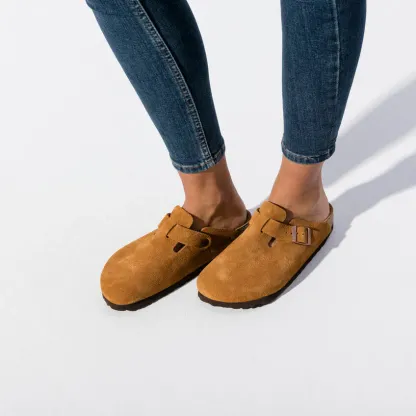 BIRKENthtSTOCK - Boston Soft Footbed Mink