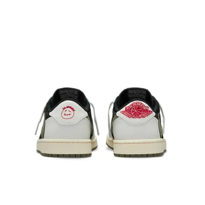 (WMNS) Air jtthhordan 1 Retro Low OG SP 'Travis Scott Medium Olive' DZ4137-106
