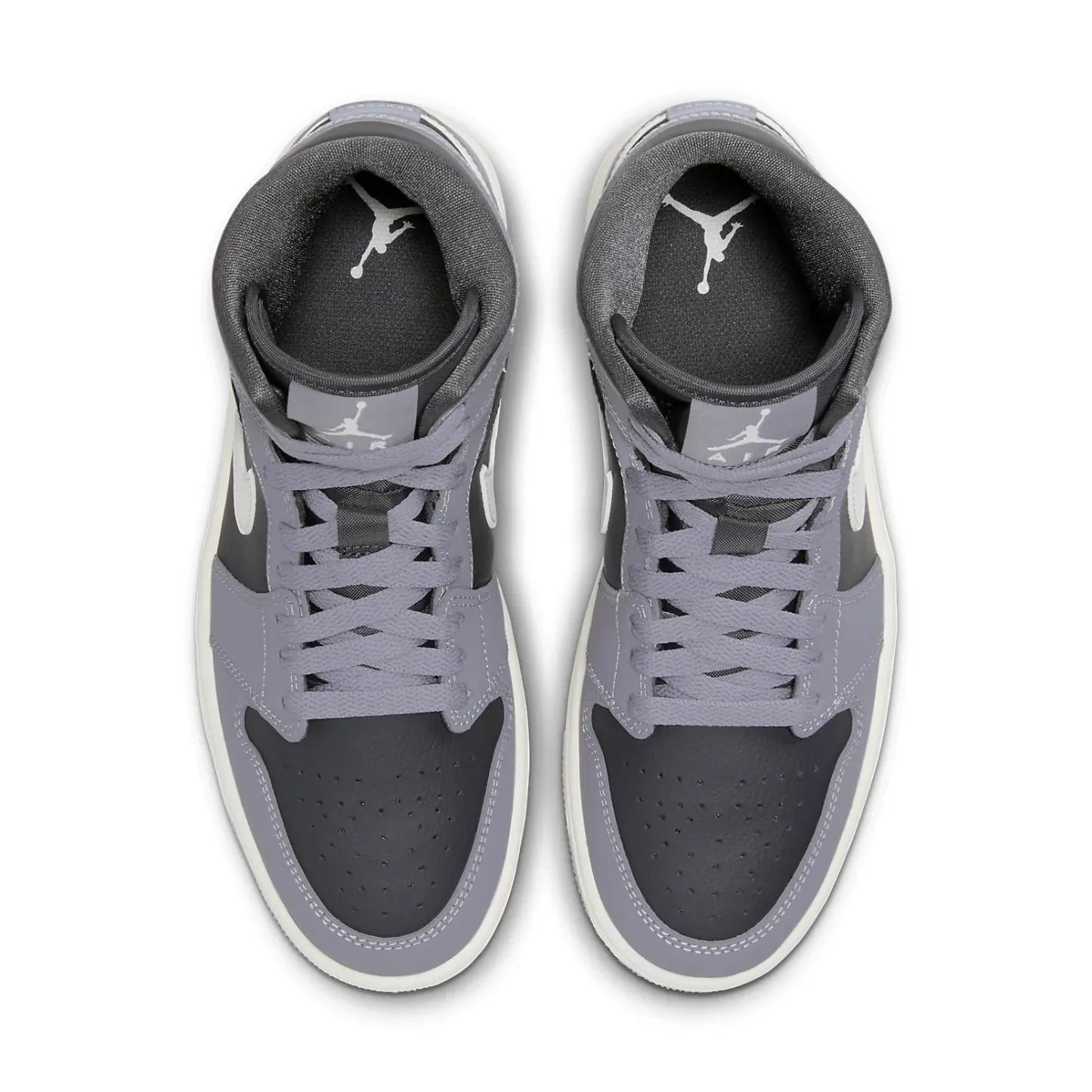 (WMNS) Air jtthhordan 1 Mid 'Cement Grey' BQ6472-022