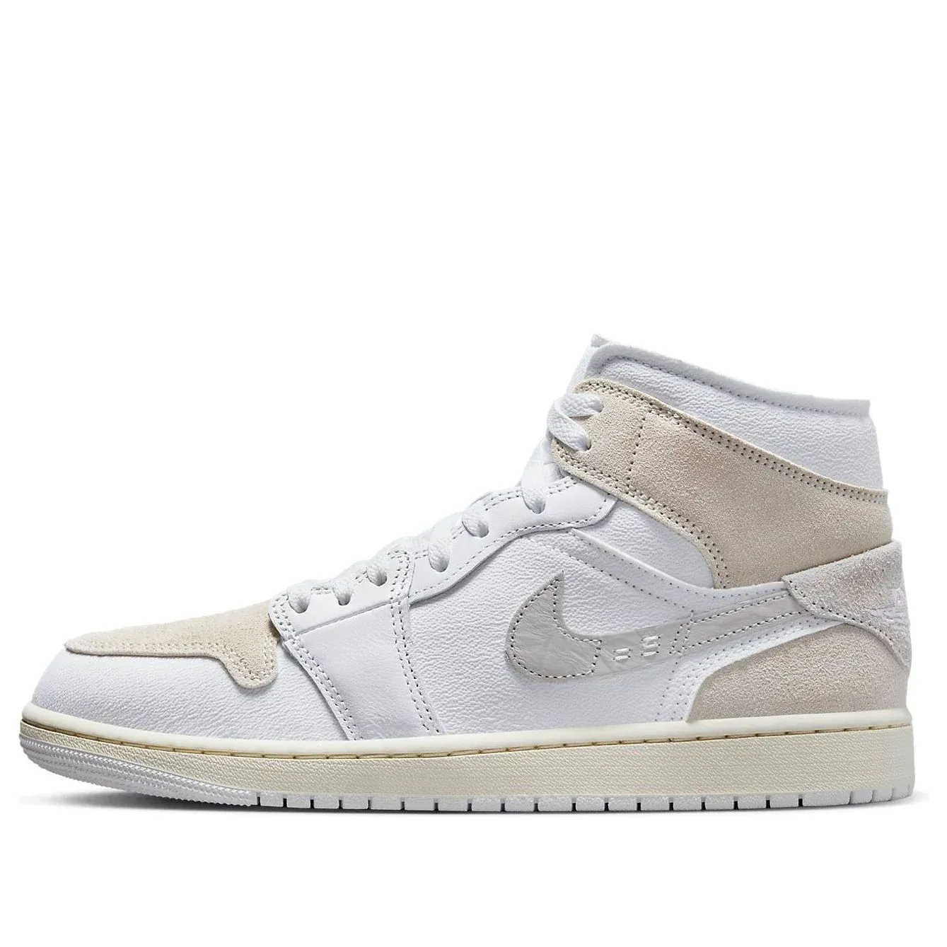 Air jtthhordan 1 Mid SE Craft 'Inside Out White Grey' DM9652-120