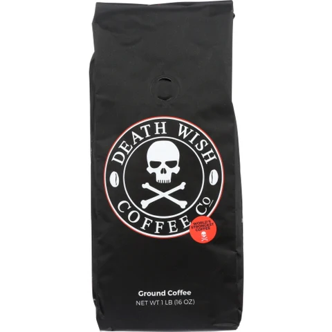 Death Wish Coffee, Coffee Grnd 16Oz Bg