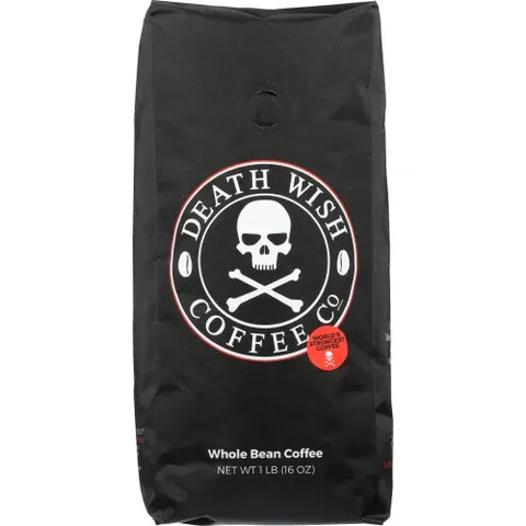 Death Wish Coffee, Coffee Grnd 16Oz Bg