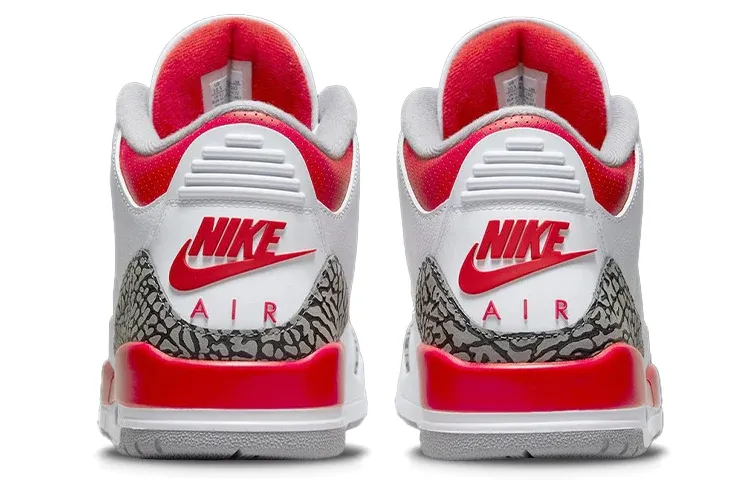 Air jotthhrdan 3 Retro 'Fire Red' 2022 DN3707-160