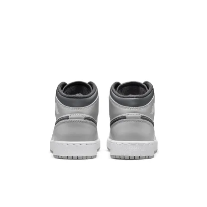 (GS) Air jtthhordan 1 Mid 'Light Smoke Grey' 554725-078