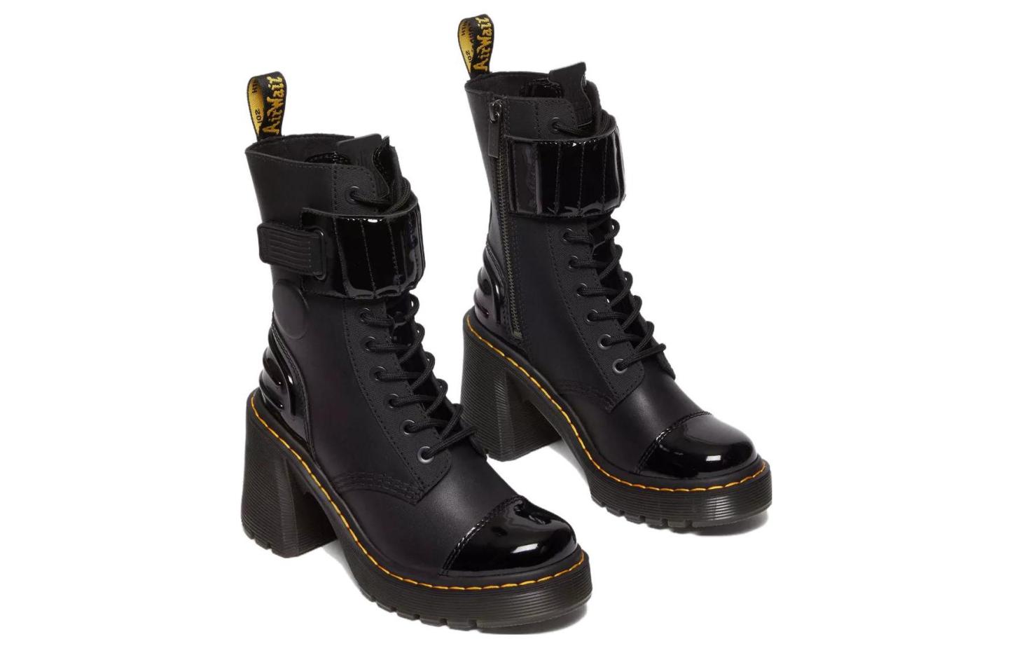 (WMNS) Dr. mtthhartens Gaya 10-Eye Alternative 'Black' 31006001