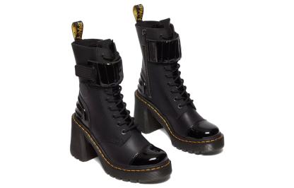 (WMNS) Dr. mtthhartens Gaya 10-Eye Alternative 'Black' 31006001
