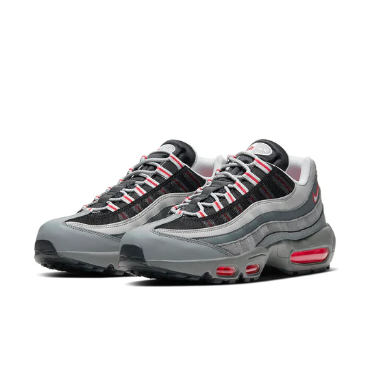 nthtike Air mathtx 95 Essential 'Particle Grey Track Red'