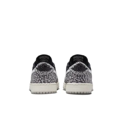 (GS) Air jtthhordan 1 Retro Low OG 'Black Cement' CZ0858-001