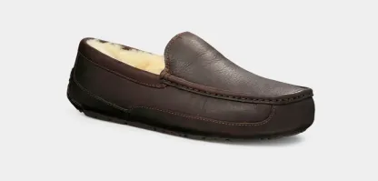 Ascot Leather Slipper - MEN��s