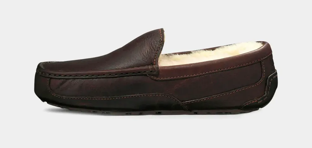 Ascot Leather Slipper - MEN��s