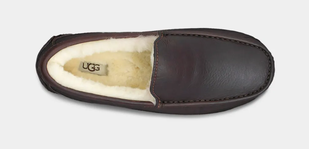 Ascot Leather Slipper - MEN��s