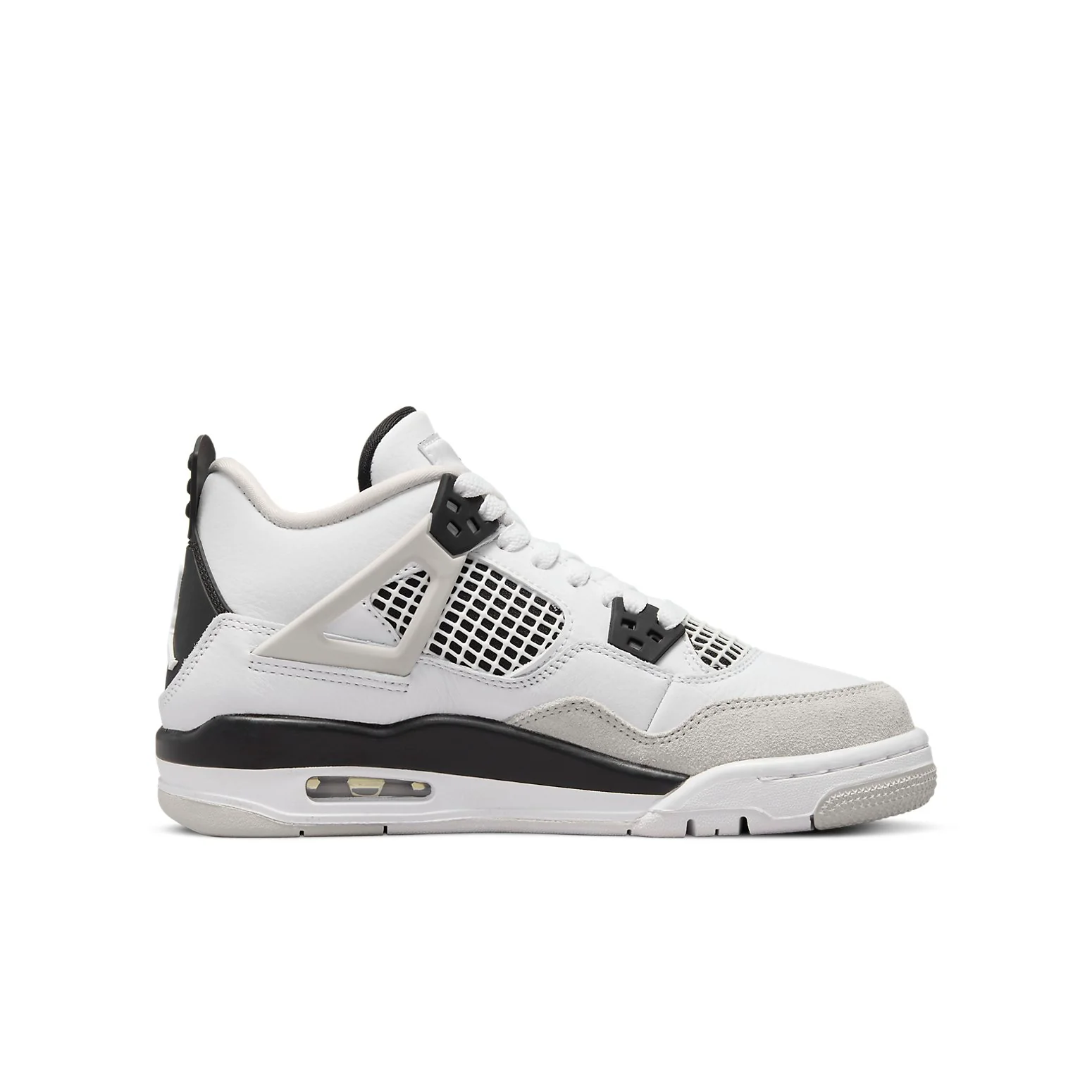 (GS) Air jortthhdan 4 Retro 'Military Black' 408452-111