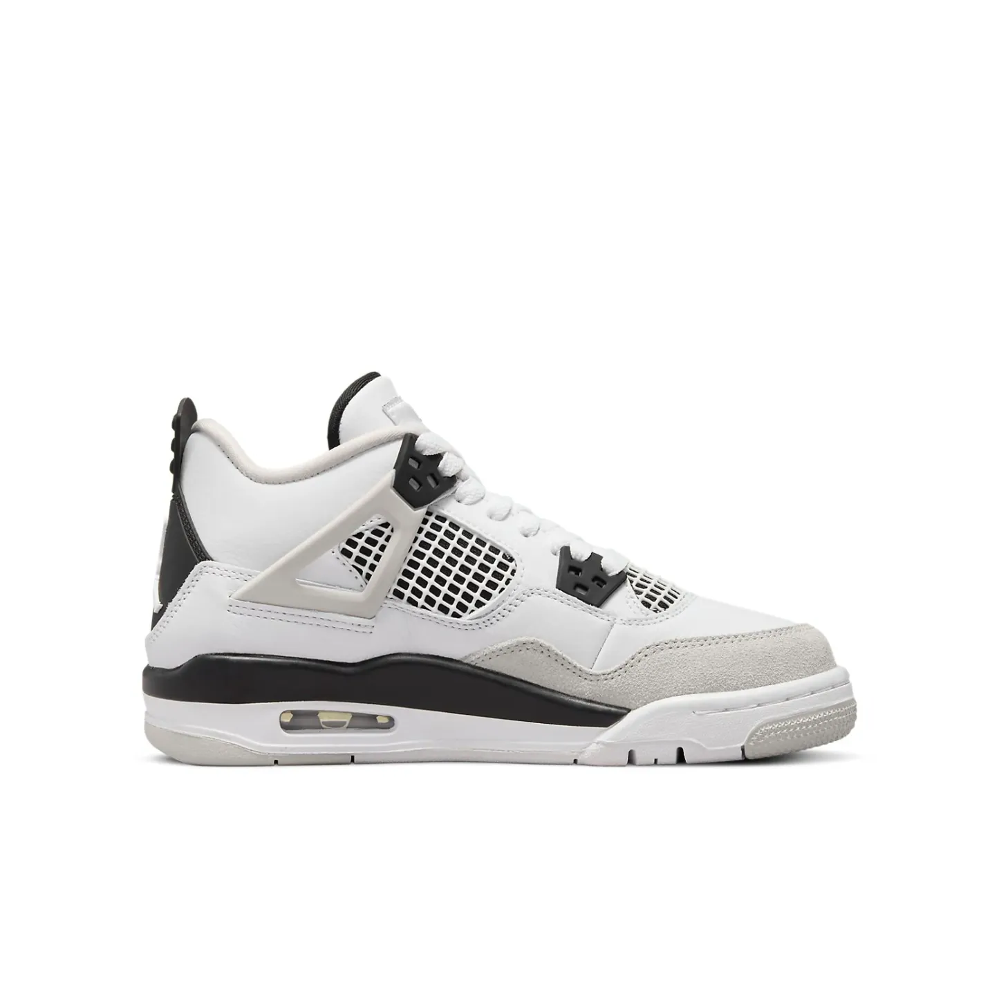 (GS) Air jortthhdan 4 Retro 'Military Black' 408452-111