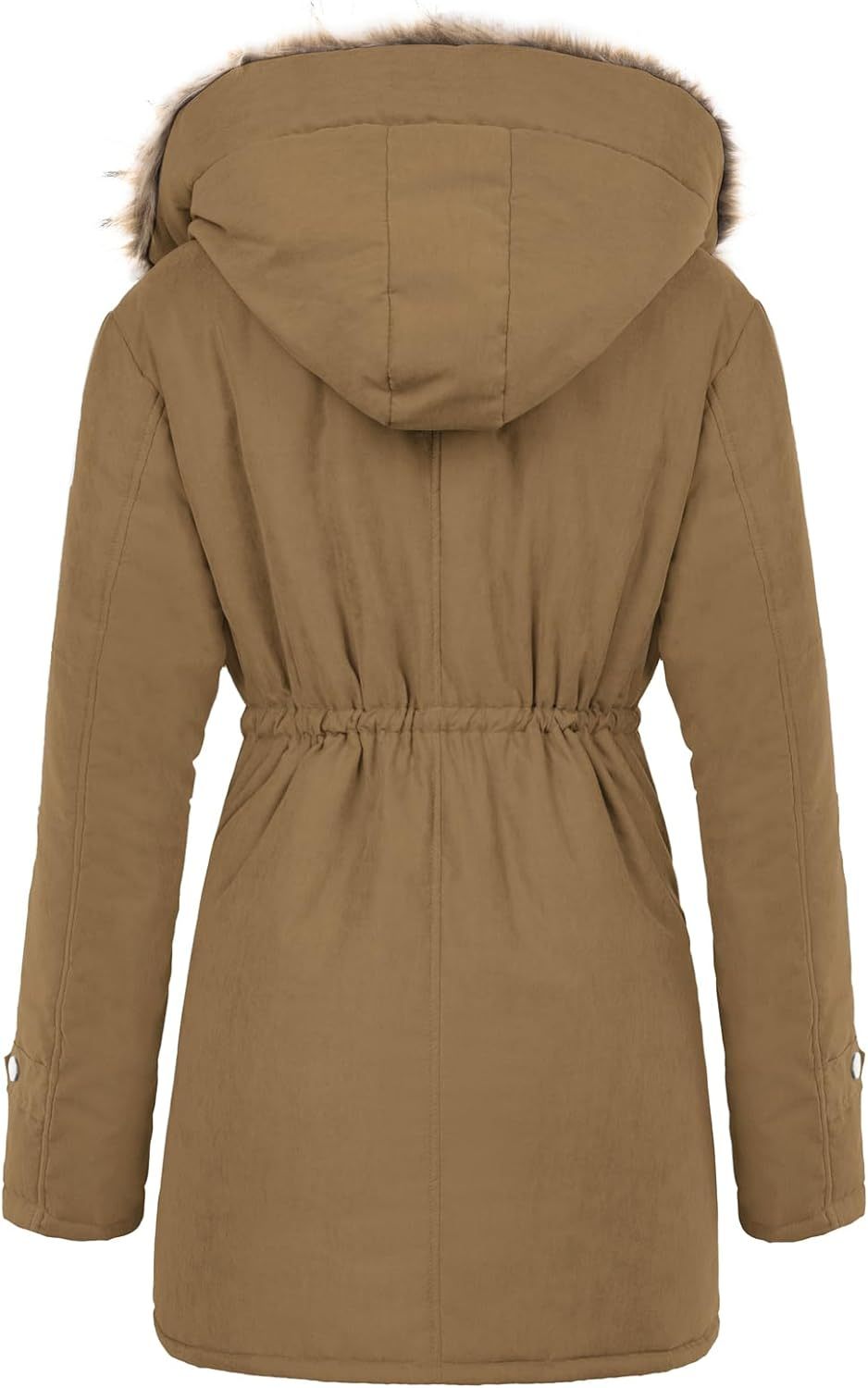 Parka invernale da donna in lana