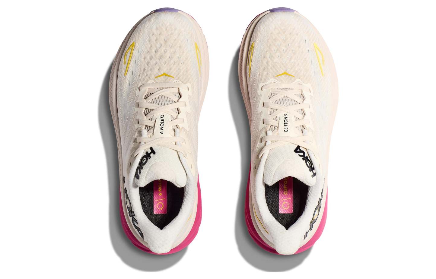 (WMNS) hoka ONE ONE Clifton 9 'Eggnog Blanc De Blanc' 1127896-EBDB