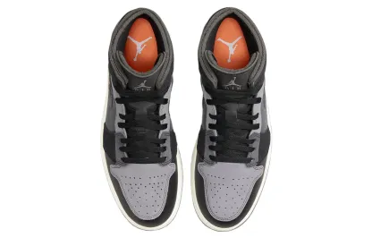Air jtthhordan 1 Mid SE Craft 'Inside Out - Black' DM9652-001