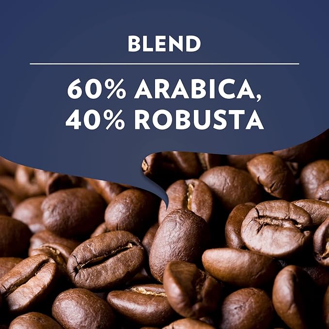 Lavazza Super Crema Whole Bean Coffee Blend, light-Medium Espresso Roast, 2.2 Pound (Pack of 3)