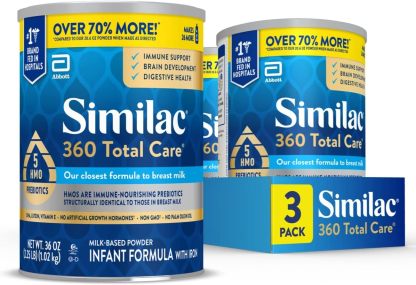 Similac 360 Total Care Infant Formul 36-oz Value Can 