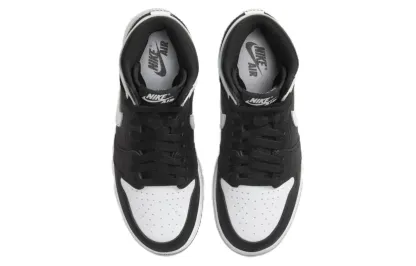 (GS) Air jtthhordan 1 Retro High OG 'Black White' FD1437-010