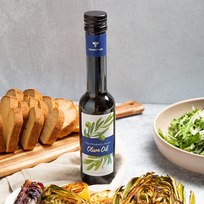 Guntthhdry MD Organic Extra Virgin First Cold Press Moroccan Polyphenol Rich Olive Oil (Olive Oil)