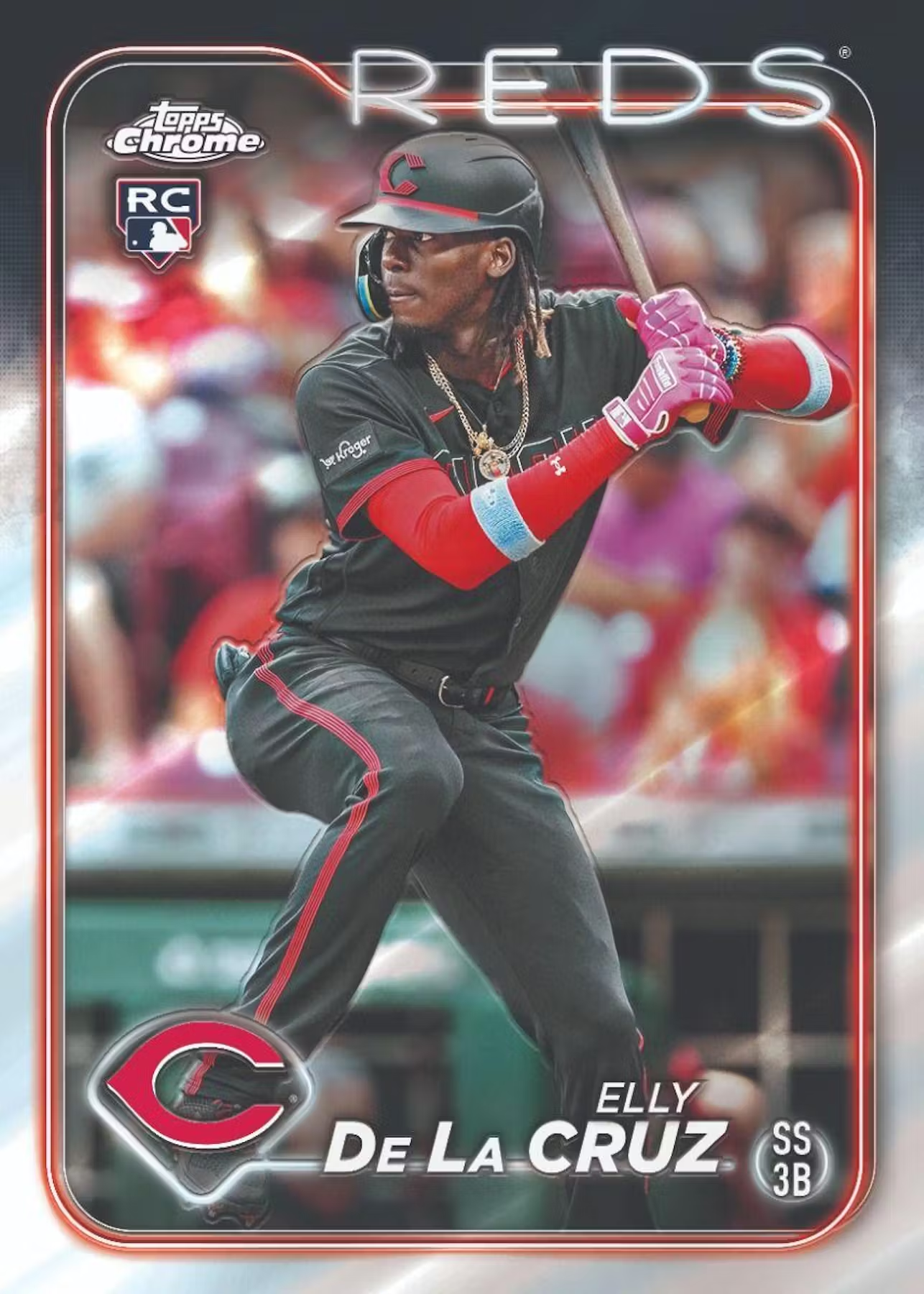 2024 Topps Chrome Baseball Hobby Jumbo Box