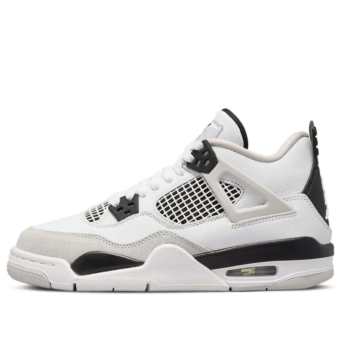 (GS) Air jortthhdan 4 Retro 'Military Black' 408452-111