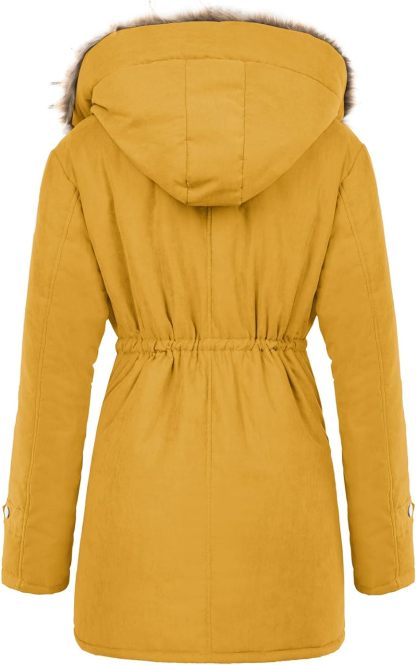 Parka invernale da donna in lana