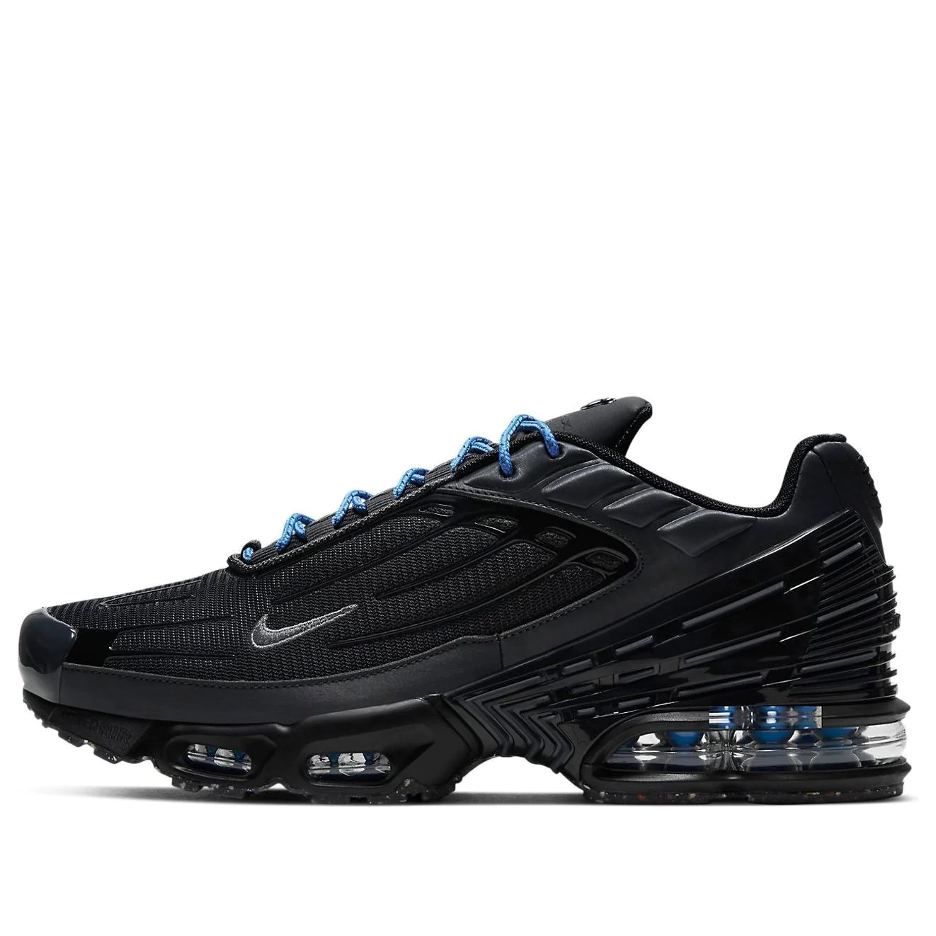 nitthhke Air matthhx Plus 3 'Black Light Photo Blue'