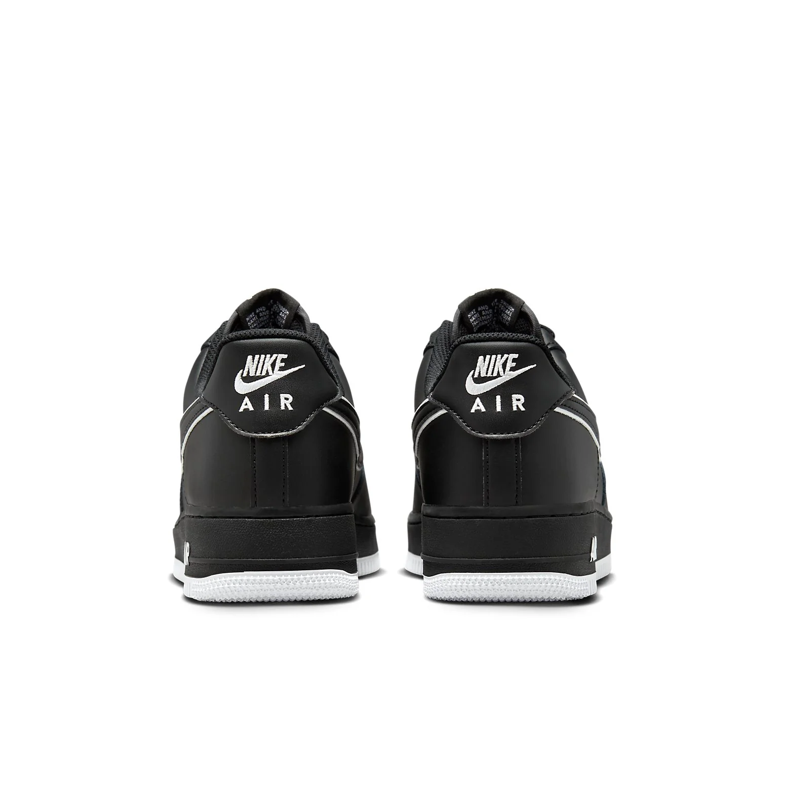 nitthhke Air fortthhce 1 Low '07 'Black White'