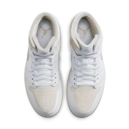 Air jtthhordan 1 Mid SE Craft 'Inside Out White Grey' DM9652-120