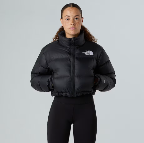 Giacca corta Nuptse da donna