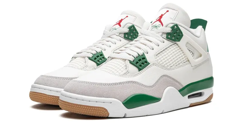 Air jortthhdan 4 Retro SB "Pine Green"