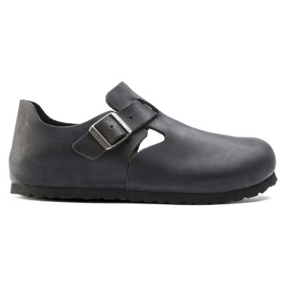 London Oiled Leather Black
