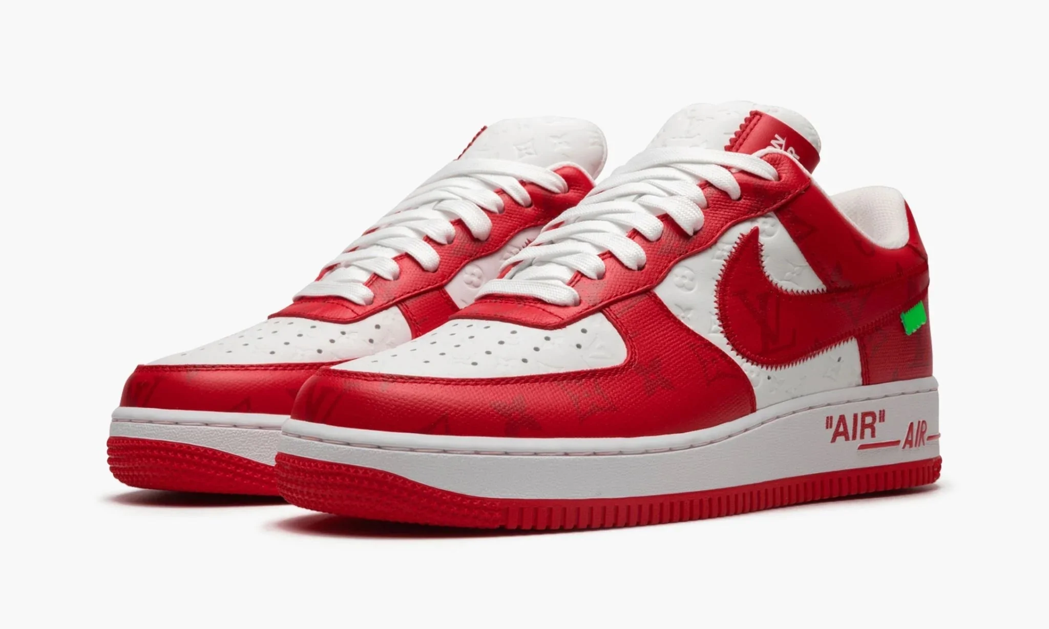 LV Air Force 1 'White/Red'