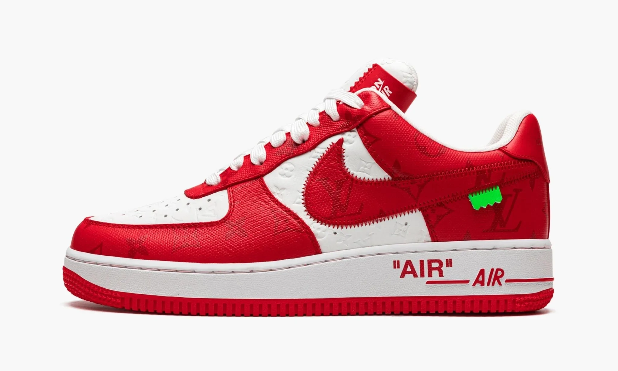 LV Air Force 1 'White/Red'