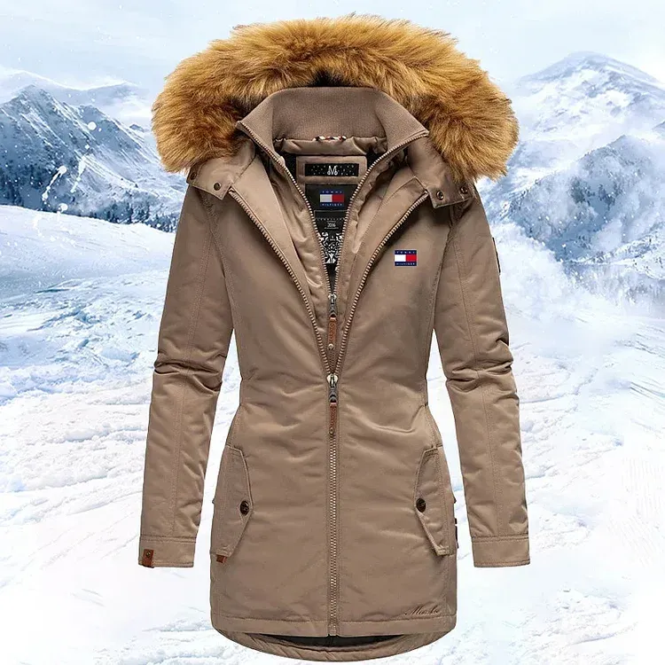 2025 New Winter Women's Hooded Down Jacket