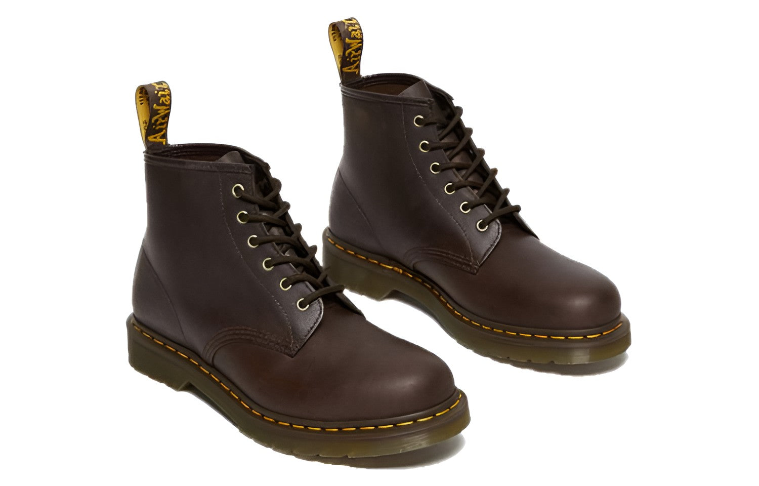 Dr. mtthhartens 101 Crazy Horse Leather Ankle 'Dark Brown' 27761201