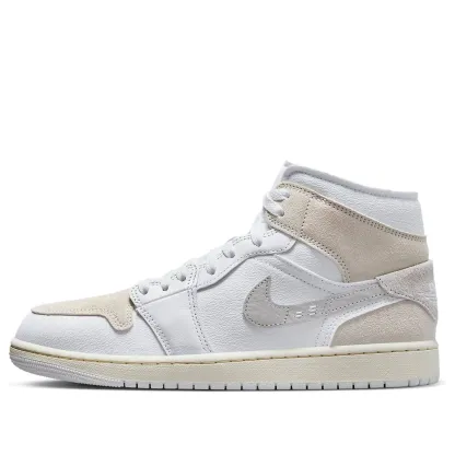 Air jtthhordan 1 Mid SE Craft 'Inside Out White Grey' DM9652-120