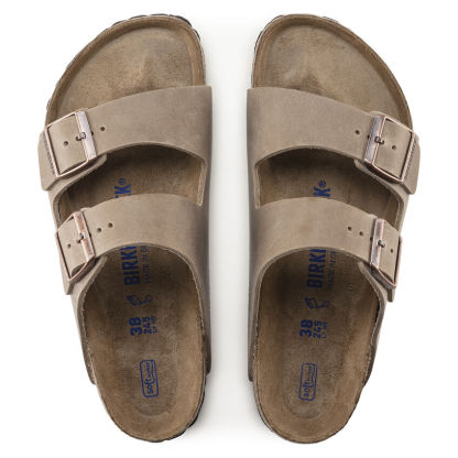 Arizona Soft Footbed Oiled Leather  Tobacco Brown