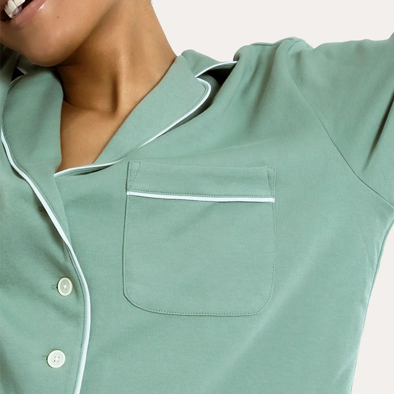Light green pajamas