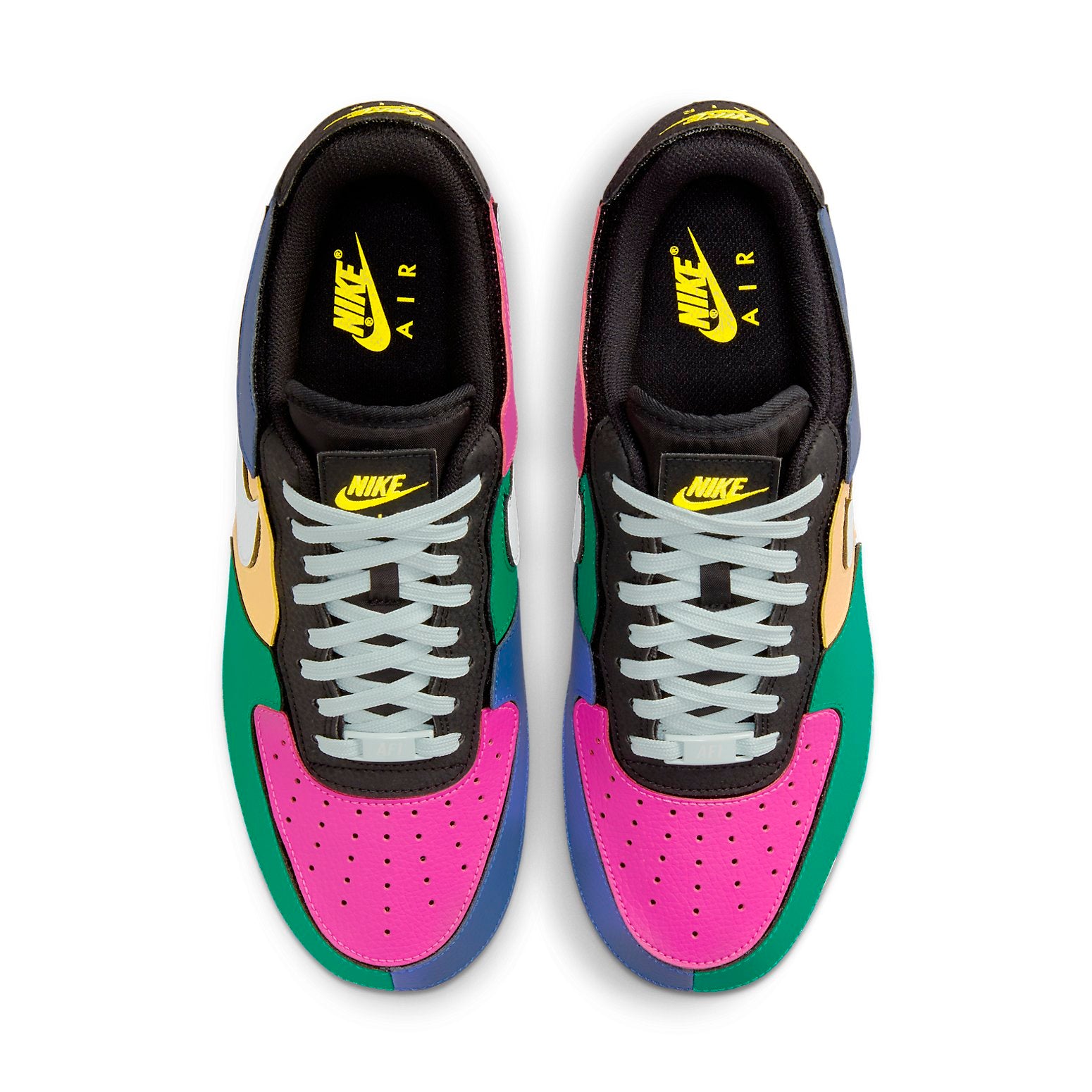 Nike Air Force 1/1 'Noir Multicolore'