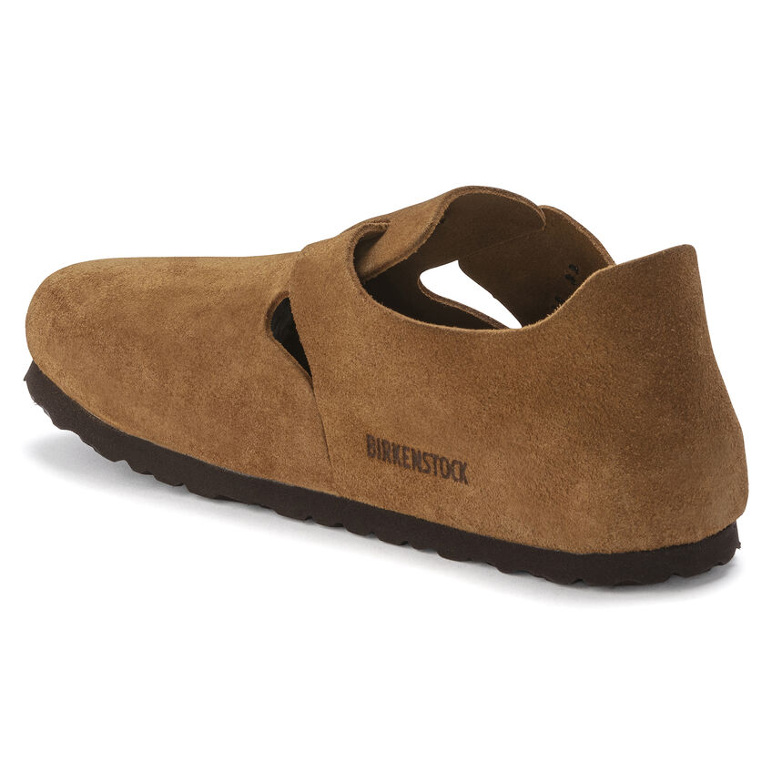 London Suede Leather Mink