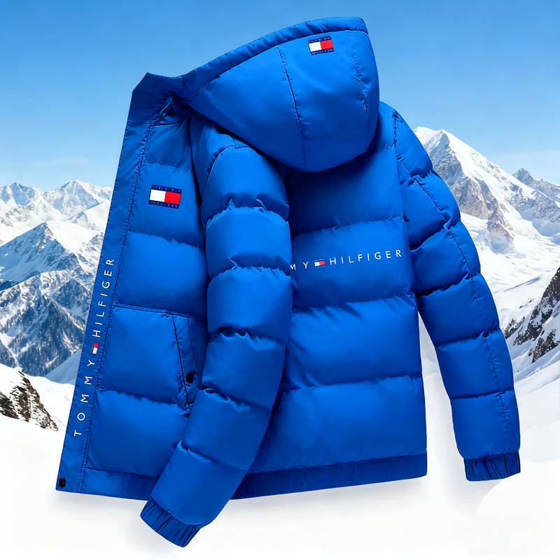 T&H Unisex Classic Logo Warm Jacket